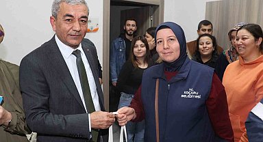 Başkan Kaplan'dan personeline yeni yıl jesti