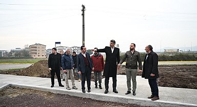 Başkan Kocaman 3 mahallede yürütülen projeleri yerinde inceledi