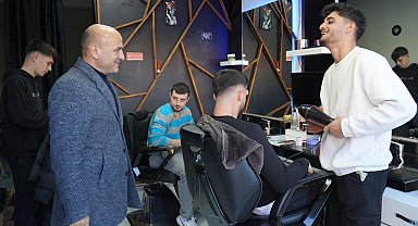 Başkan Metin Oral'dan esnaf ziyareti