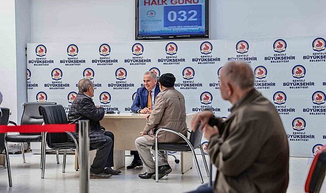 Başkan Zolan halk gününde hemşehrileriyle buluştu