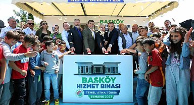 Başköy'ün hizmet binası açılışa hazır