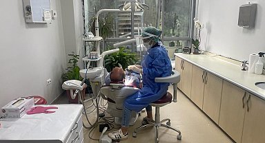 Batman'da 90 hastaya diş bakım tedavisi