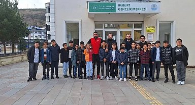 Bayburt'ta 'Çevreme Duyarlıyım Değerlerime Sahip Çıkıyorum' projesiyle öğrenciler keyifli vakit geçirdiler