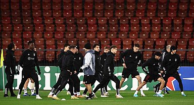 Beşiktaş, Lugano maçı hazırlıklarını tamamladı