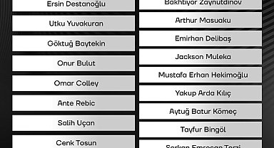 Beşiktaş'ın Hatayspor maçı kamp kadrosu belli oldu