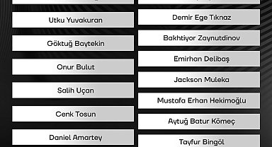 Beşiktaş'ın Lugano maçı kamp kadrosu açıklandı