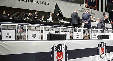 Beşiktaş'ta oy sayma işlemi başladı