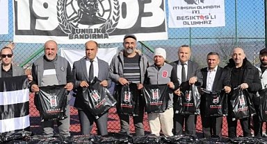 Beşiktaşlılar Tavşanlı İbrahim Düvenli Okulu'nda