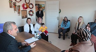 Beyazgül, vatandaşlarla bir araya geldi