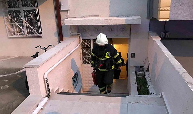 Bilecik'te binada çıkan yangın endişeye neden oldu