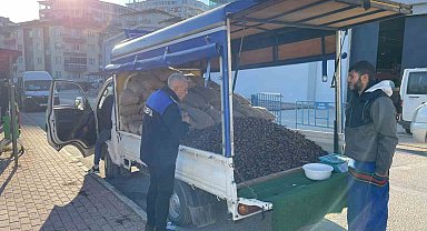 Bilecik'te sağlığı tehdit eden 1 ton 'Çin kestanesi' ele geçirildi