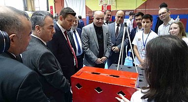 Bilim Fuarı'ndaki projeler ilgi gördü