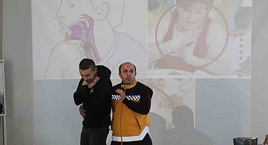 Bingöl'de 2023 yılında 800 kişiye Heimlich manevrası eğitimi verildi