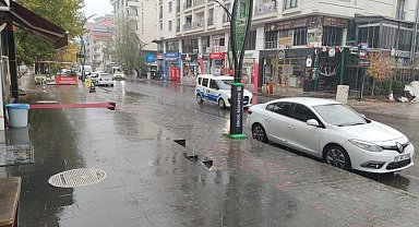 Bingöl'de sağanak yağış etkili oldu