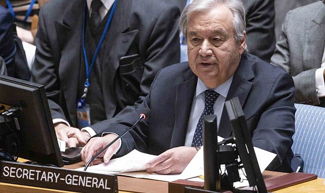 BM Genel Sekreteri Guterres, Gazze için BM Şartı'nın 99. maddesini devreye soktu