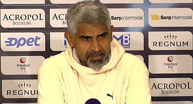 Bodrum FK - Tuzlaspor maçının ardından