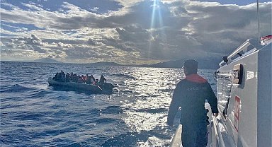 Bodrum'da 136 düzensiz göçmen kurtarıldı