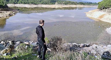 Bodrum'un içme suyunun karşılandığı Geyik Barajı'nda kirlilik