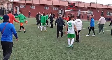 Bölgesel Amatör Lig'de olaylı maç: 3 yaralı