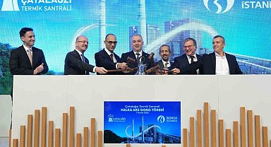 Borsa İstanbul'da gong, ÇATES için çaldı