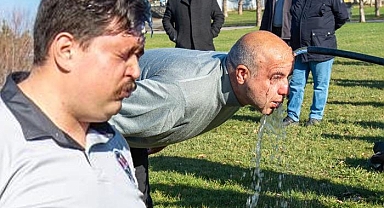 Böyle eğitim ne görüldü ne duyuldu! Gözleri görmedi, deneyen hortuma koştu…
