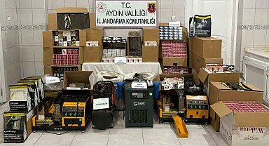 Bozdoğan'da 99 bin 700 adet makaron ele geçirildi