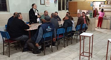 Bozdoğan'da üreticiler bilgilendirildi