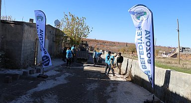 Bozova Belediyesi üst yapı çalışmalarına devam ediyor