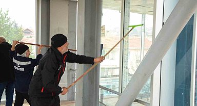 Bozüyük'te yoğun temizlik mesaisi