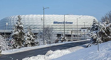 Bundesliga'da Bayern Münih - Union Berlin maçına kar engeli