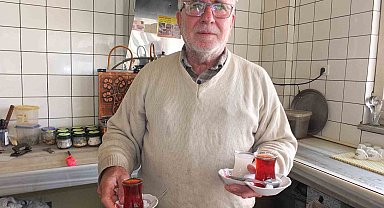 Burhaniye'de kahvehanelerde hasat yoğunluğu