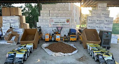 Bursa'dan jandarmadan kaçakçılara geçit yok