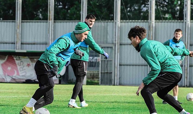 Bursaspor taktik çalıştı