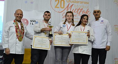 BUÜ'lü aşçılar başarıya doymuyor