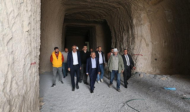 Büyükşehir'den Türkiye'nin en büyük kayadan oyma müzesi