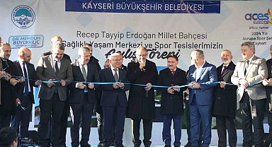 Büyükşehir'in Sağlıklı Yaşam Merkezi Ve Spor Tesisleri'ne muhteşem açılış