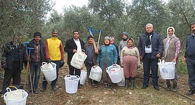 Büyükşehir'in üreticilere desteği sürüyor