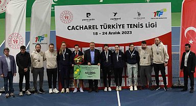 Cacharel Türkiye Tenis Ligi'nde kadınların şampiyonu ENKA Spor Kulübü