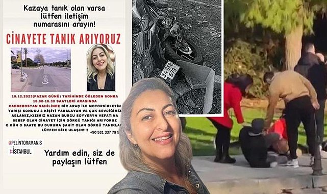 Caddebostan'da cinayet gibi kazada aileden yardım çağrısı