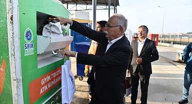 Çanakkale Belediyesi 1'inci Sınıf Atık Getirme Merkezi tanıtıldı