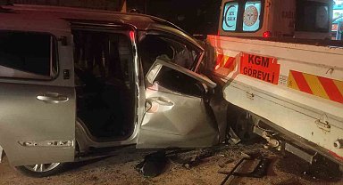 Çanakkale'de zincirleme kaza: 2 yaralı