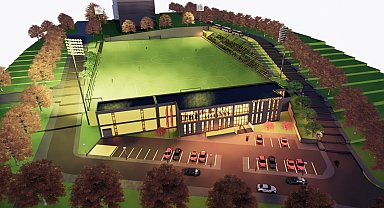 Canik'e FIFA standartlarında futbol sahası