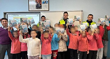 Çaycuma İlçe Jandarma Komutanlığı, öğrencilere trafik eğitimi verdi