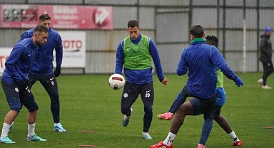 Çaykur Rizespor, Pendikspor maçı hazırlıklarını sürdürdü