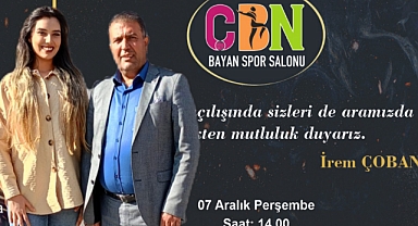 ÇBN Bayan Spor Salonu açılıyor