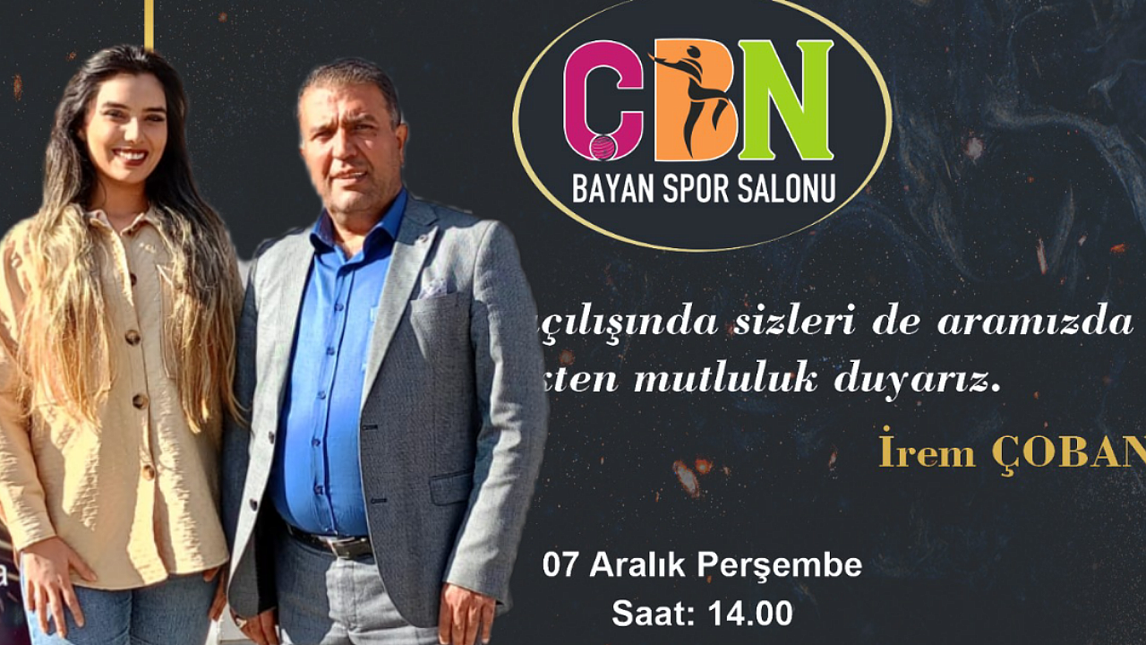ÇBN Bayan Spor Salonu açılıyor