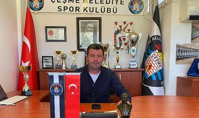 Çeşme Belediyespor Kulübü Başkanı Mustafa Kaymakçı istifa etti