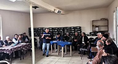 Çiftçiler bilgilendirildi