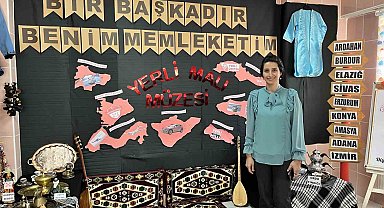 Çıldır Anaokulunda yerli malı müzesi