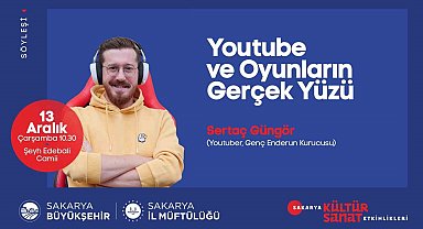 Çocuklar 'Youtube ve Oyunların Gerçek Yüzü' konulu söyleşide buluşacak